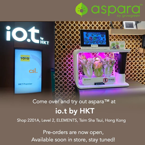 aspara is available for pre-order in csl stores