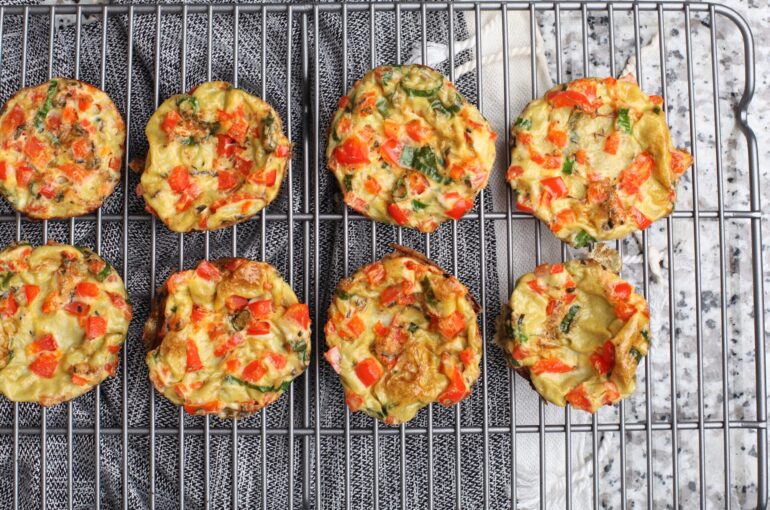 Kale and Dill Frittata Muffins