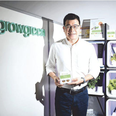 水耕機連接App 自動調節光線水循環
