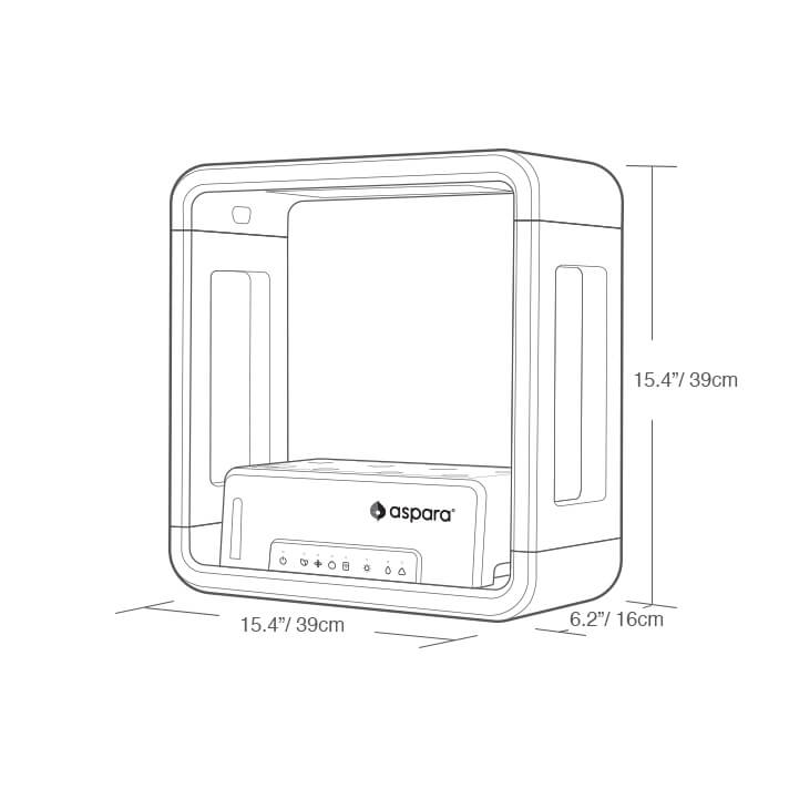aspara® Stylist Lite Smart Grower - Art Series