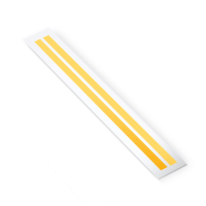 aspara® Stylist Height Extension Side Panel Sticker-golden
